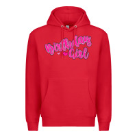 Red birthday girl Premium Hoodie - MaliasSmallBusiness