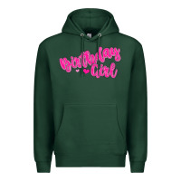 Sports Green birthday girl Premium Hoodie - MaliasSmallBusiness