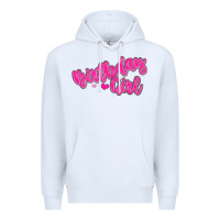 White birthday girl Premium Hoodie - MaliasSmallBusiness