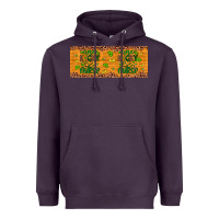Plum Western St. Patrick's Day One Lucky Nurse Heavyweight Hoodie - Artiststas