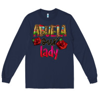 Navy abuela our lady Long Sleeve Tee - CTS Tumbler Store