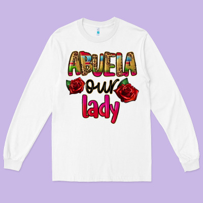 Abuela Our Lady Long Sleeve Tee Designed By Cts Tumbler Store