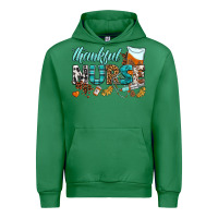 Emerald thankful nurse Urban Hoodie - BundleAndBundleShop