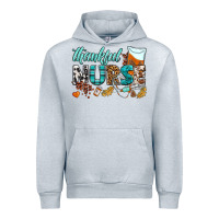 Heather Grey thankful nurse Urban Hoodie - BundleAndBundleShop