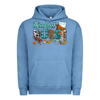 Pigment Pebble Blue thankful nurse Urban Hoodie - BundleAndBundleShop