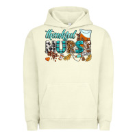 Pigment Pistachio thankful nurse Urban Hoodie - BundleAndBundleShop