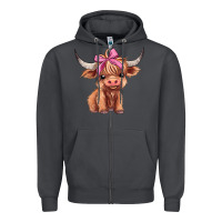 Smoke cute  heifer Zipper Hoodie - AdoDesignShop