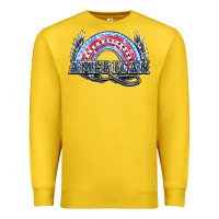Lemon American rainbow Premium Sweatshirt - NancyCooperArtShop