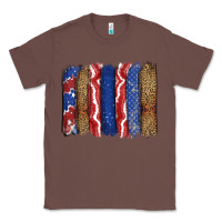 Chestnut 4th of July brushstroke Classic Tee - CowGirlArtShop