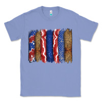Colony Blue 4th of July brushstroke Classic Tee - CowGirlArtShop