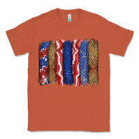 Copper 4th of July brushstroke Classic Tee - CowGirlArtShop