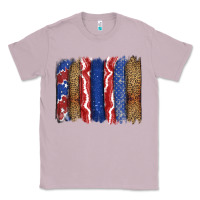 Lilac 4th of July brushstroke Classic Tee - CowGirlArtShop