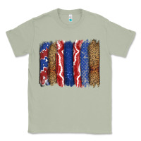 Matcha 4th of July brushstroke Classic Tee - CowGirlArtShop