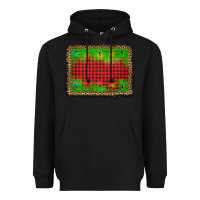 Black christmas lights background Heavyweight Hoodie - AdoDesignShop