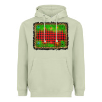 Matcha christmas lights background Heavyweight Hoodie - AdoDesignShop