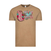 Vintage Coffee life is better in the boots Vintage Tee - texasbilliewilder