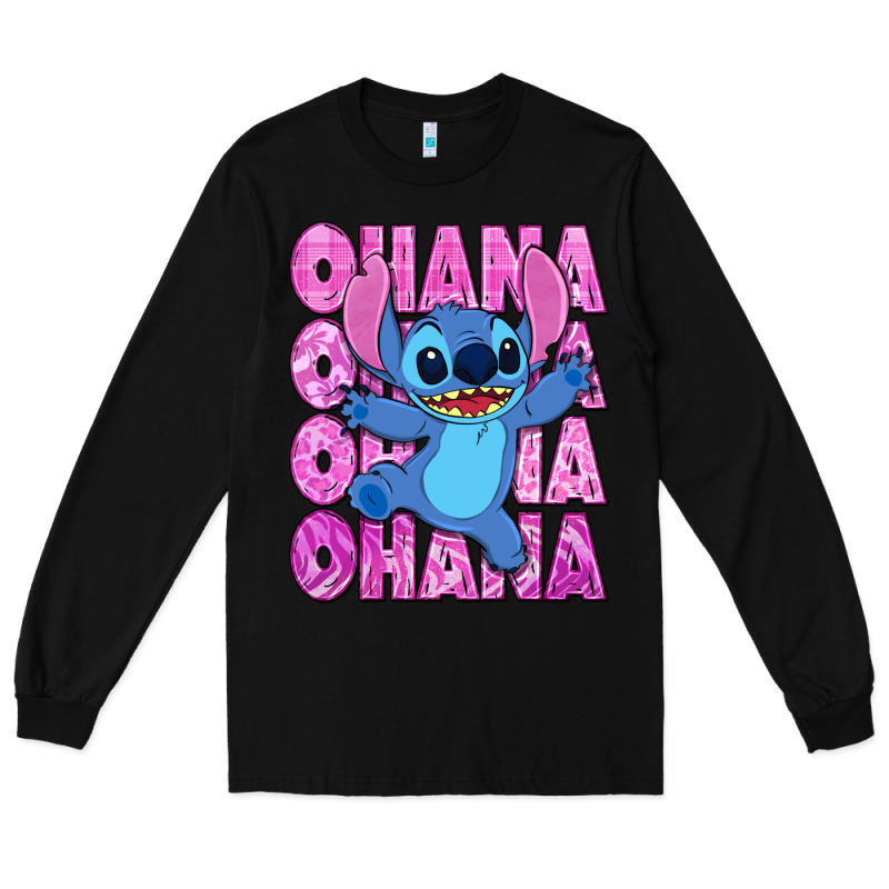 Ohana Stitch Long Sleeve Tee by Zillion Design Studio | Teevron
