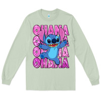 Matcha ohana stitch Long Sleeve Tee - Zillion Design Studio