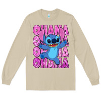 Mushroom ohana stitch Long Sleeve Tee - Zillion Design Studio