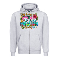 Heather Grey this is my hawaiian Zipper Hoodie - AdoDesignShop
