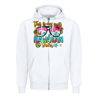 White this is my hawaiian Zipper Hoodie - AdoDesignShop