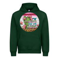 Forest Green my students are on point round earring Urban Hoodie - BundleAndBundleShop