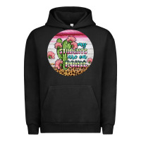 Pigment Black my students are on point round earring Urban Hoodie - BundleAndBundleShop