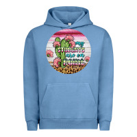 Pigment Pebble Blue my students are on point round earring Urban Hoodie - BundleAndBundleShop