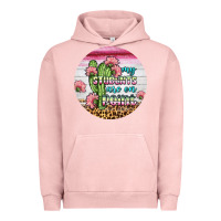 Pigment Salmon my students are on point round earring Urban Hoodie - BundleAndBundleShop