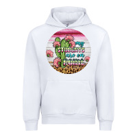 White my students are on point round earring Urban Hoodie - BundleAndBundleShop