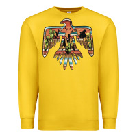 Lemon desert thunderbird Premium Sweatshirt - BarkalooDesign