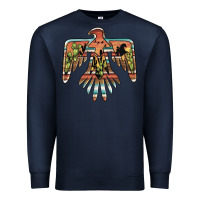 Navy desert thunderbird Premium Sweatshirt - BarkalooDesign