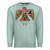 Seafoam desert thunderbird Premium Sweatshirt - BarkalooDesign