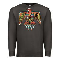 Smoke desert thunderbird Premium Sweatshirt - BarkalooDesign