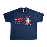 Navy kick rocks cowboy boots fourth of july Urban Heavy Tee - texasbilliewilder