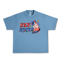 Pebble Blue kick rocks cowboy boots fourth of july Urban Heavy Tee - texasbilliewilder