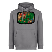 Storm green buffalo plaid christmas background Heavyweight Hoodie - AdoDesignShop