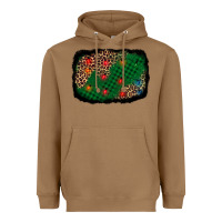 Toasted Coconut green buffalo plaid christmas background Heavyweight Hoodie - AdoDesignShop