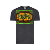 Vintage Black papa  lightning camouflage Vintage Tee - BarkalooDesign