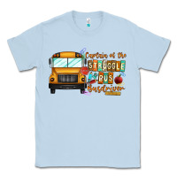 Dusty Blue captain of struggle bus busdriver Classic Tee - CowhideDigitalArt