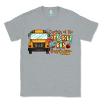 Heather Grey captain of struggle bus busdriver Classic Tee - CowhideDigitalArt