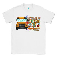 White captain of struggle bus busdriver Classic Tee - CowhideDigitalArt