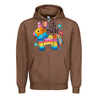 Chestnut id hit that  mexican llama pinata Zipper Hoodie - JahusDesignShop