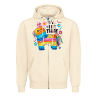 Sandshell id hit that  mexican llama pinata Zipper Hoodie - JahusDesignShop