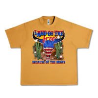 Peanut Butter land of the free because of the brave Urban Heavy Tee - texasbilliewilder