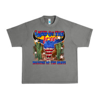 Tornado land of the free because of the brave Urban Heavy Tee - texasbilliewilder