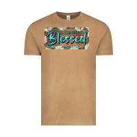 Vintage Camel Blessed With Daisy And Leopard Vintage Tee - RanaPortraitStore