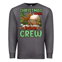 Charcoal Heather Christmas cookie baking crew Premium Sweatshirt - Jasminsmagicworld