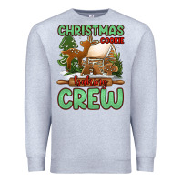 Heather Grey Christmas cookie baking crew Premium Sweatshirt - Jasminsmagicworld