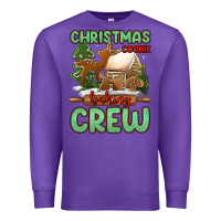 Purple Christmas cookie baking crew Premium Sweatshirt - Jasminsmagicworld